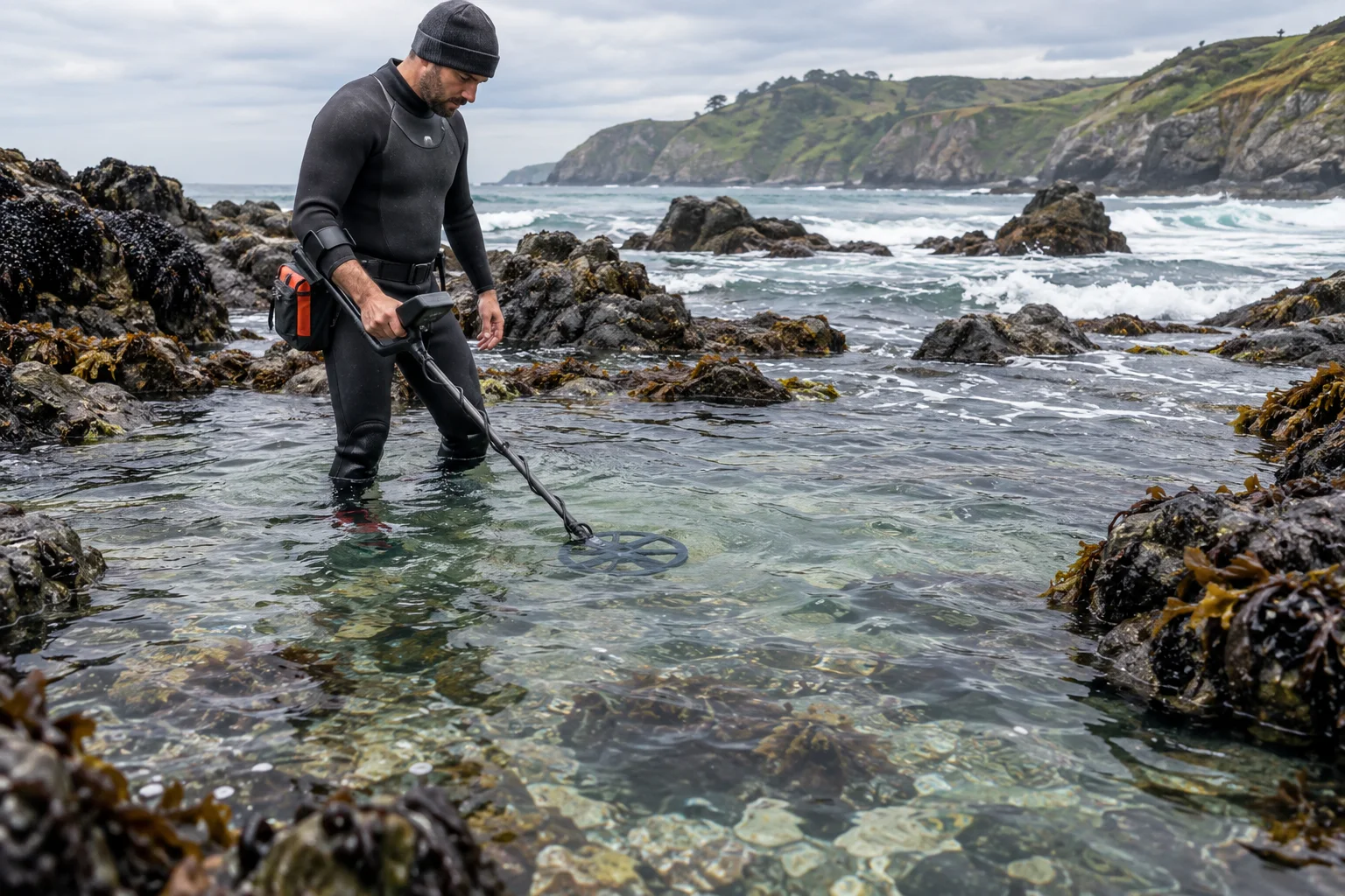Comprar detector de metales sumergible: precios para playa y agua en Chile